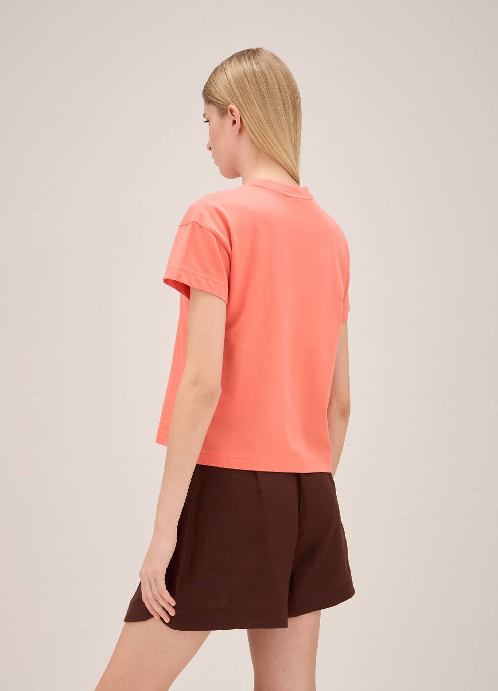 LES COPAINST-shirt in cotone con perline applicate Shopping online