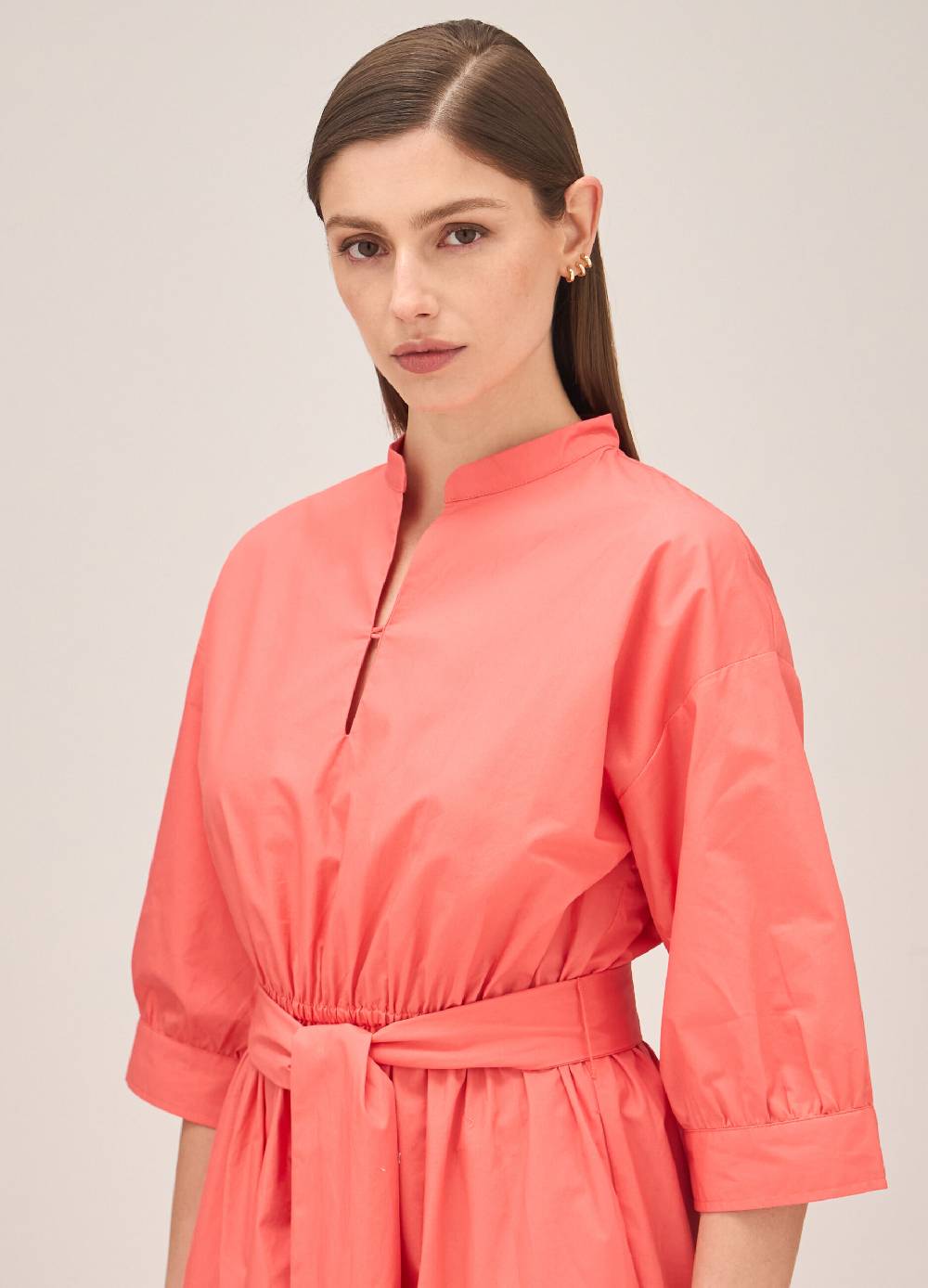LES COPAINSAbito midi in cotone Fino Al -60%