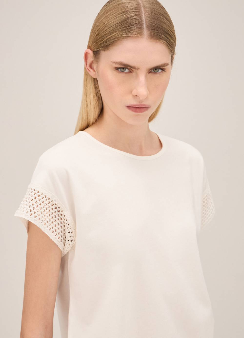 LES COPAINST-shirt con inserti a rete Affare Del Giorno