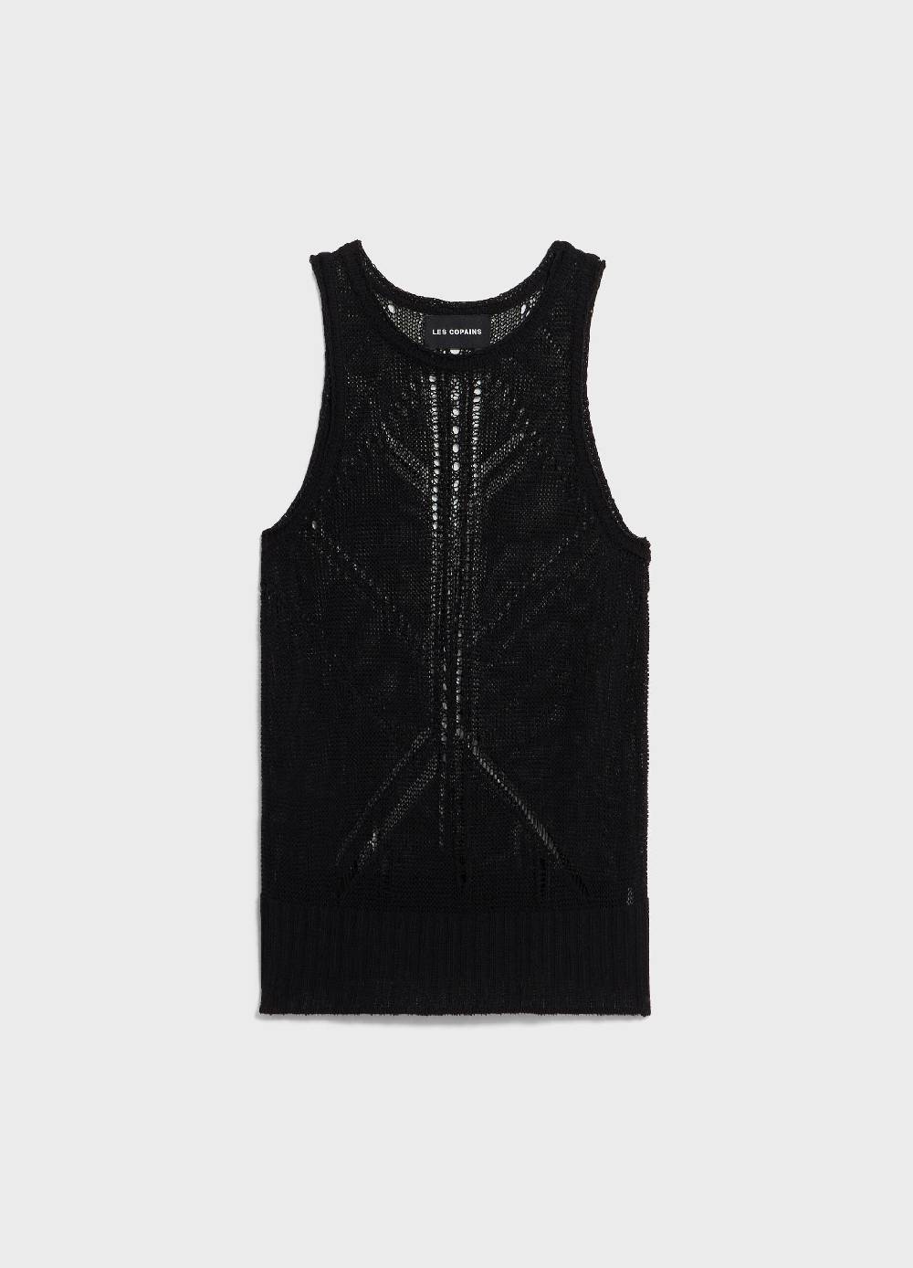 LES COPAINSCanotta tricot traforata Nuovo