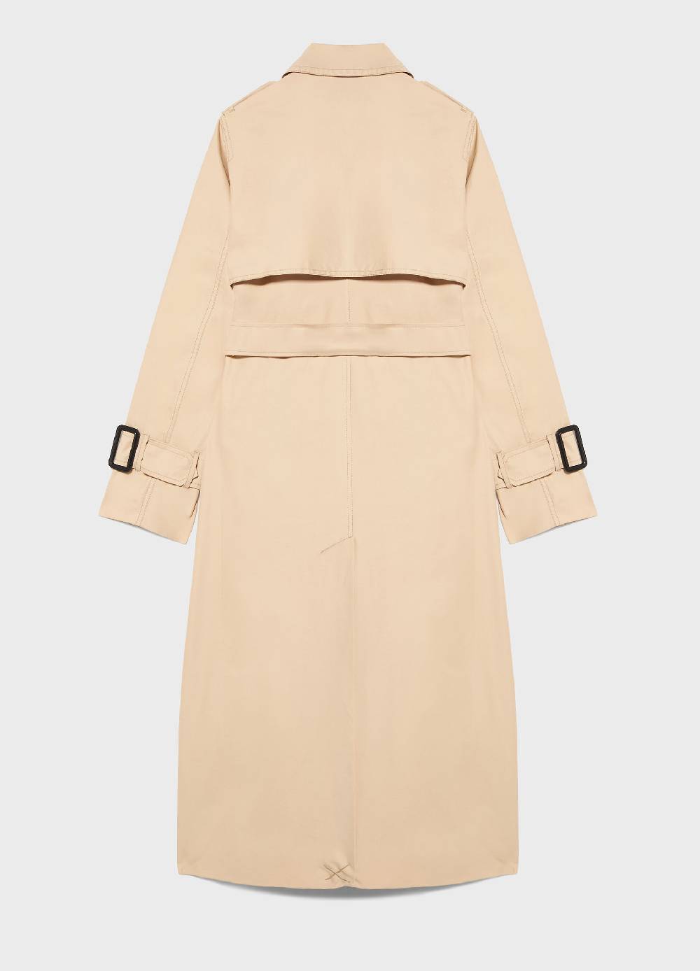 LES COPAINSTrench coat in misto cotone In Vendita