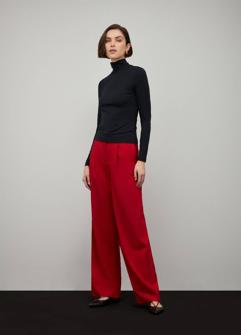 LES COPAINSDolcevita a manica lunga in tessuto stretch Offerte