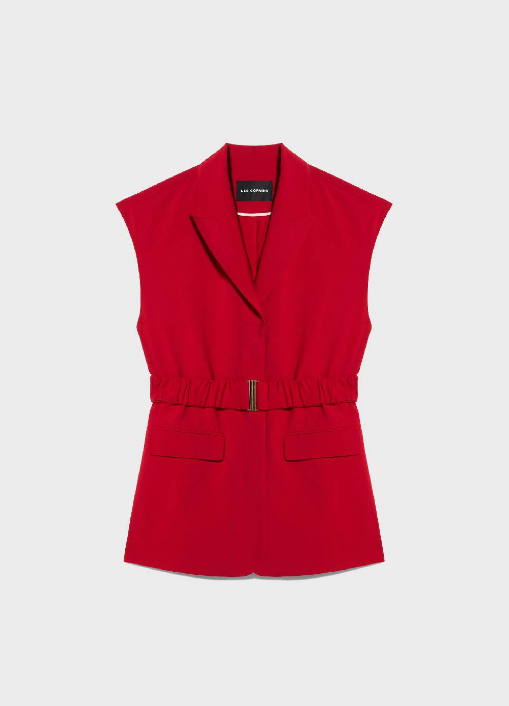 LES COPAINSGilet in misto viscosa Presa