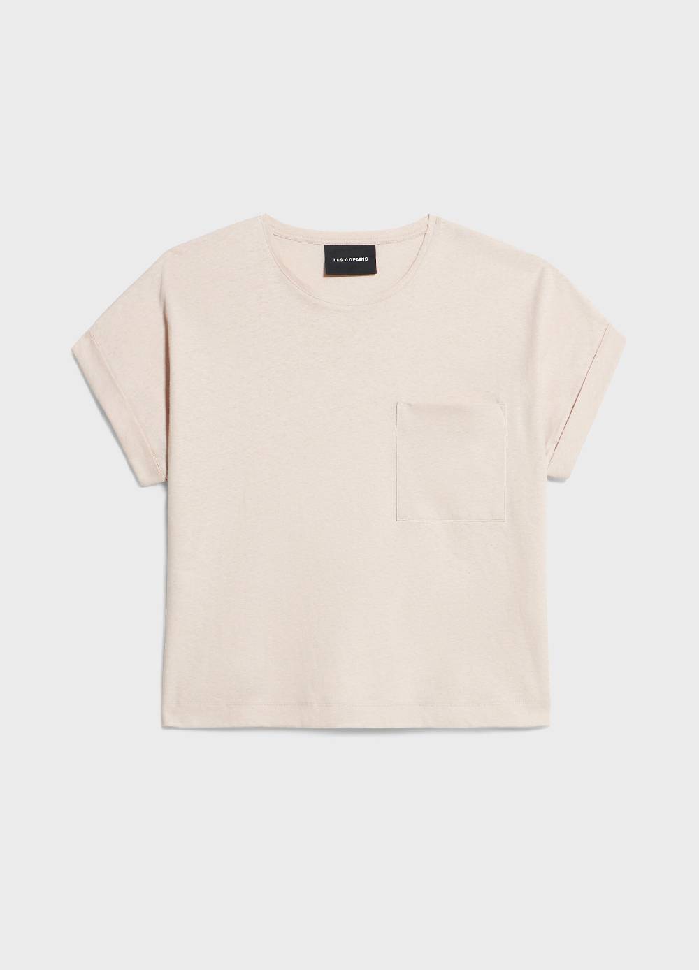 LES COPAINST-shirt in lino e cotone Negozio