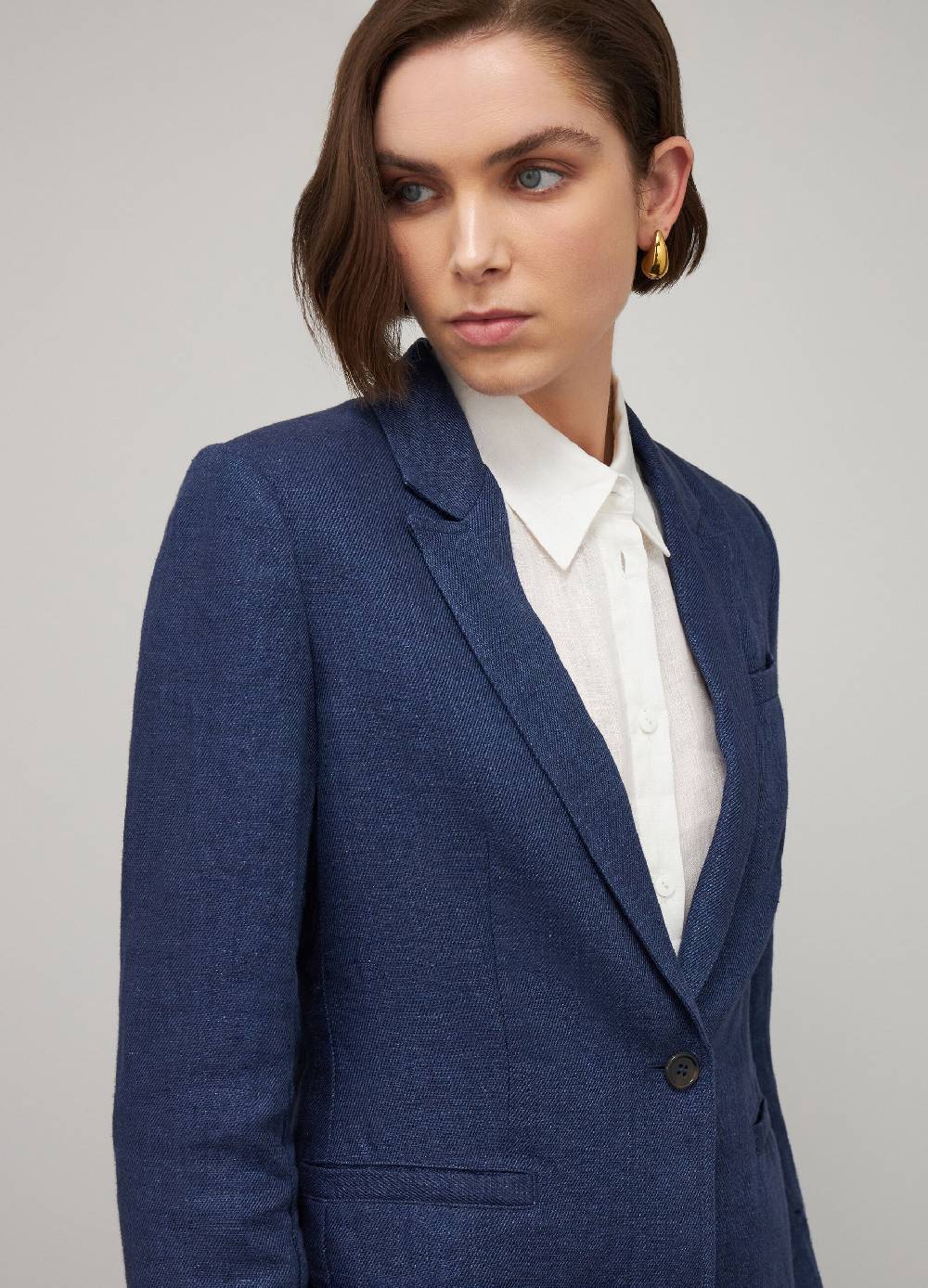 LES COPAINSBlazer in puro lino Offerta Pasqua
