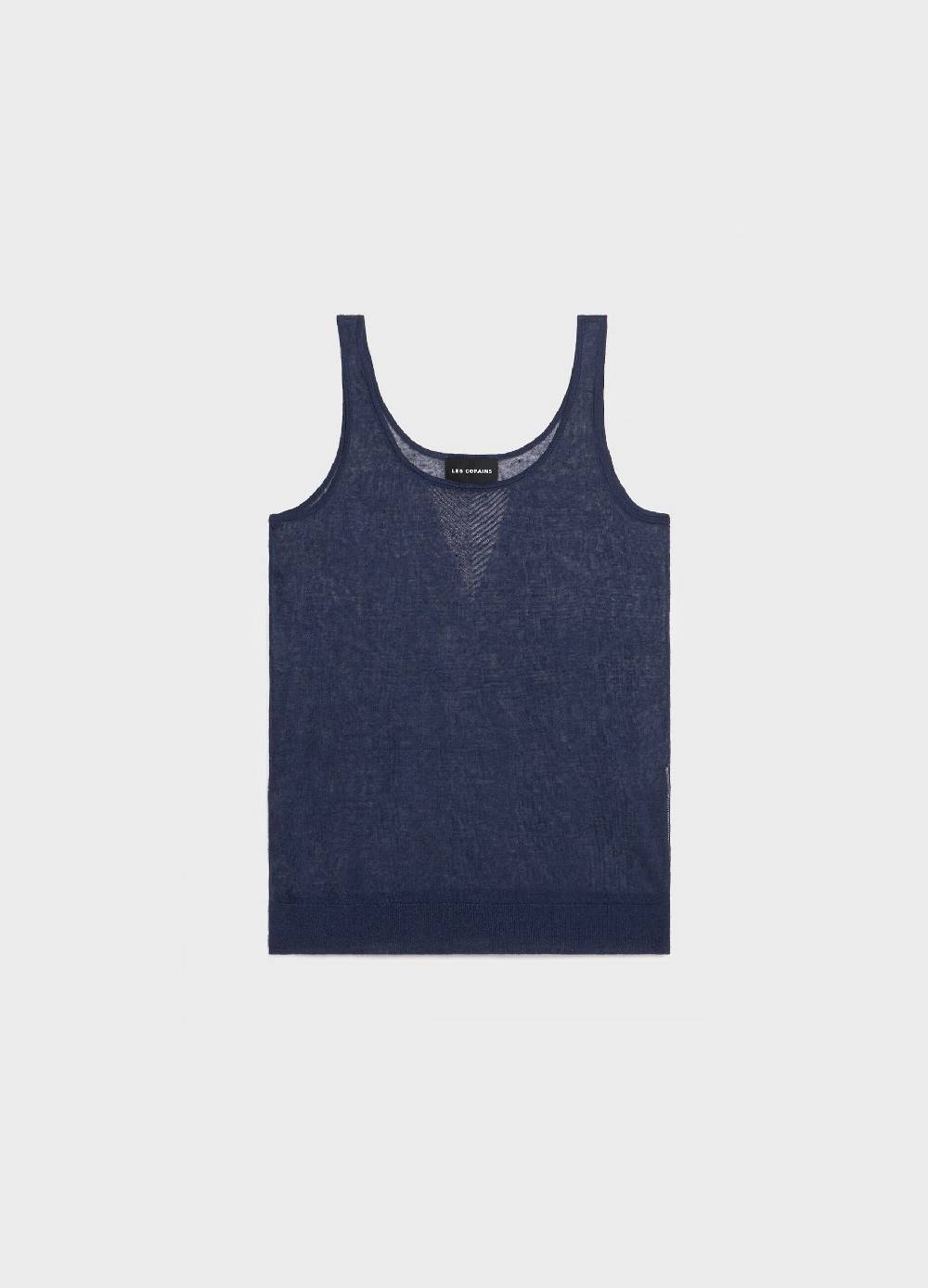 LES COPAINSTank top misto lino In Vendita
