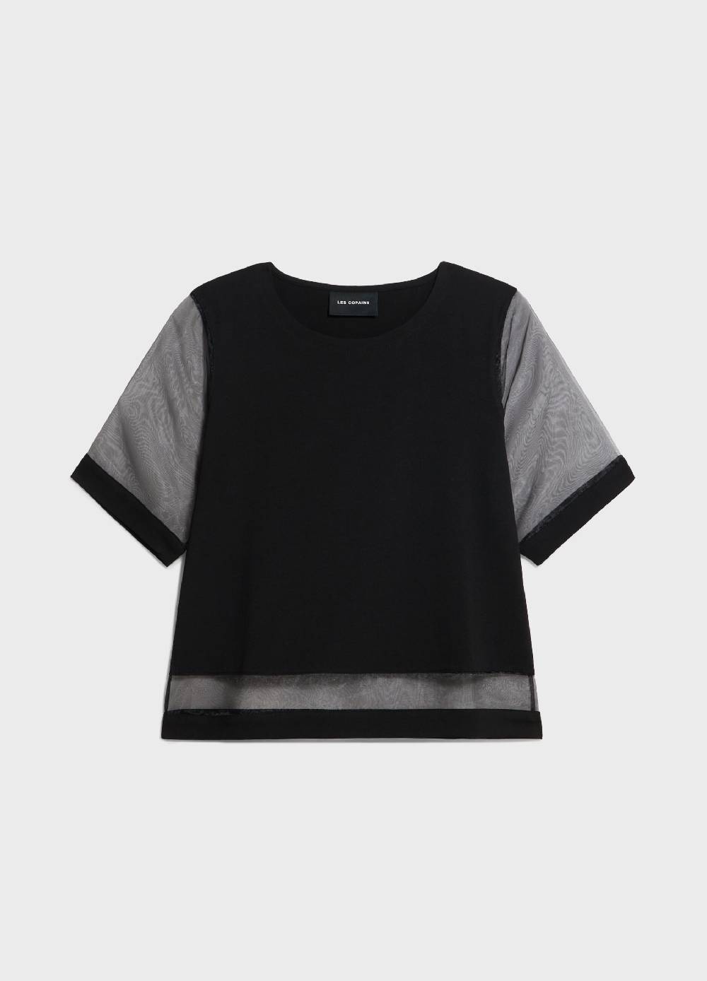 LES COPAINST-shirt in cotone con inserti Qualità Garantita