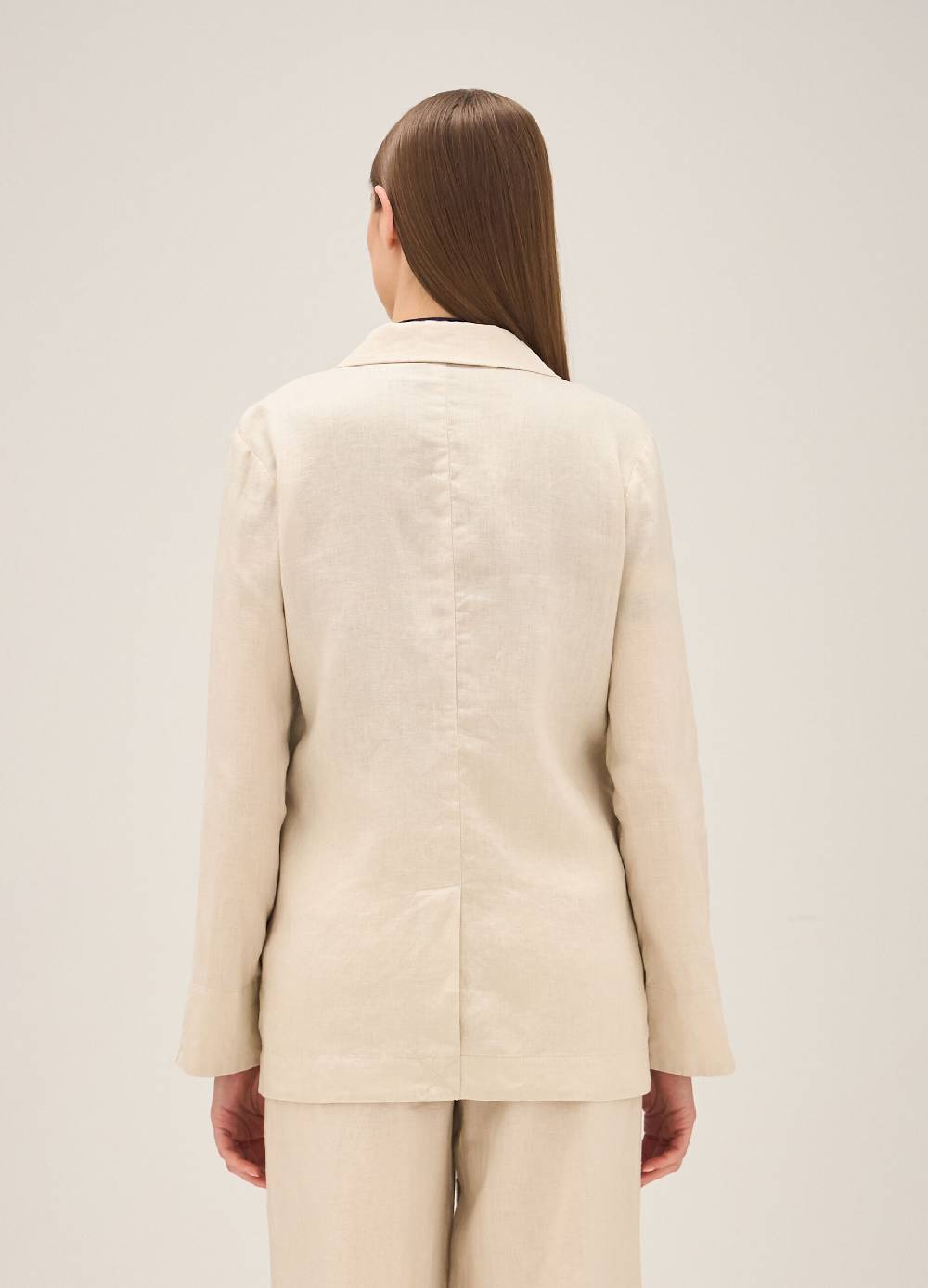 LES COPAINSGiacca a camicia in lino Outlet