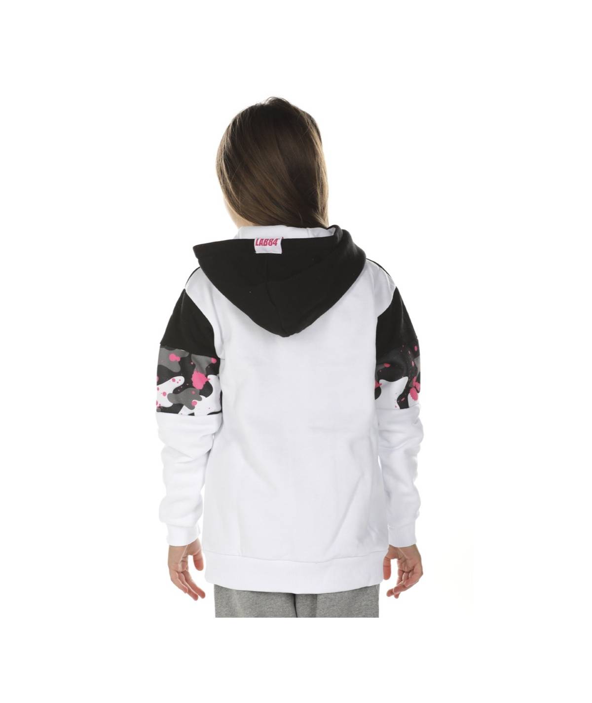 Lab84 FELPA ZIP CAPP Sottocosto