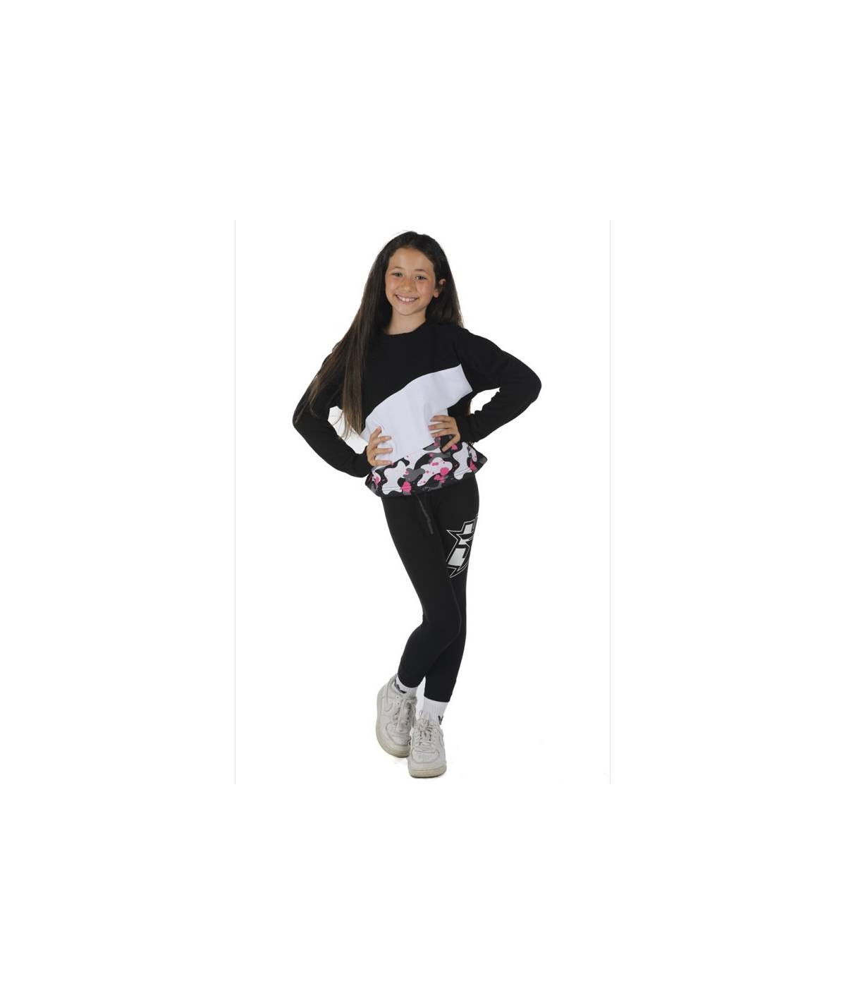 Lab84 FELPA CROP TOP + COULISSE Sconto