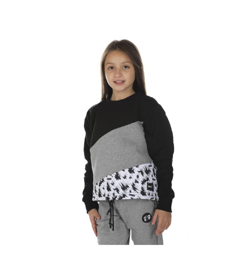 Lab84 FELPA CROP TOP + COULISSE Offerta