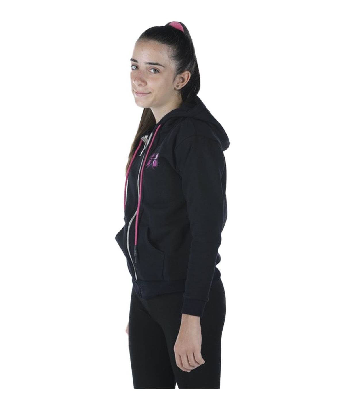 Lab84 FELPA FULL ZIP C/CAPP. + MARSUPIO 2025