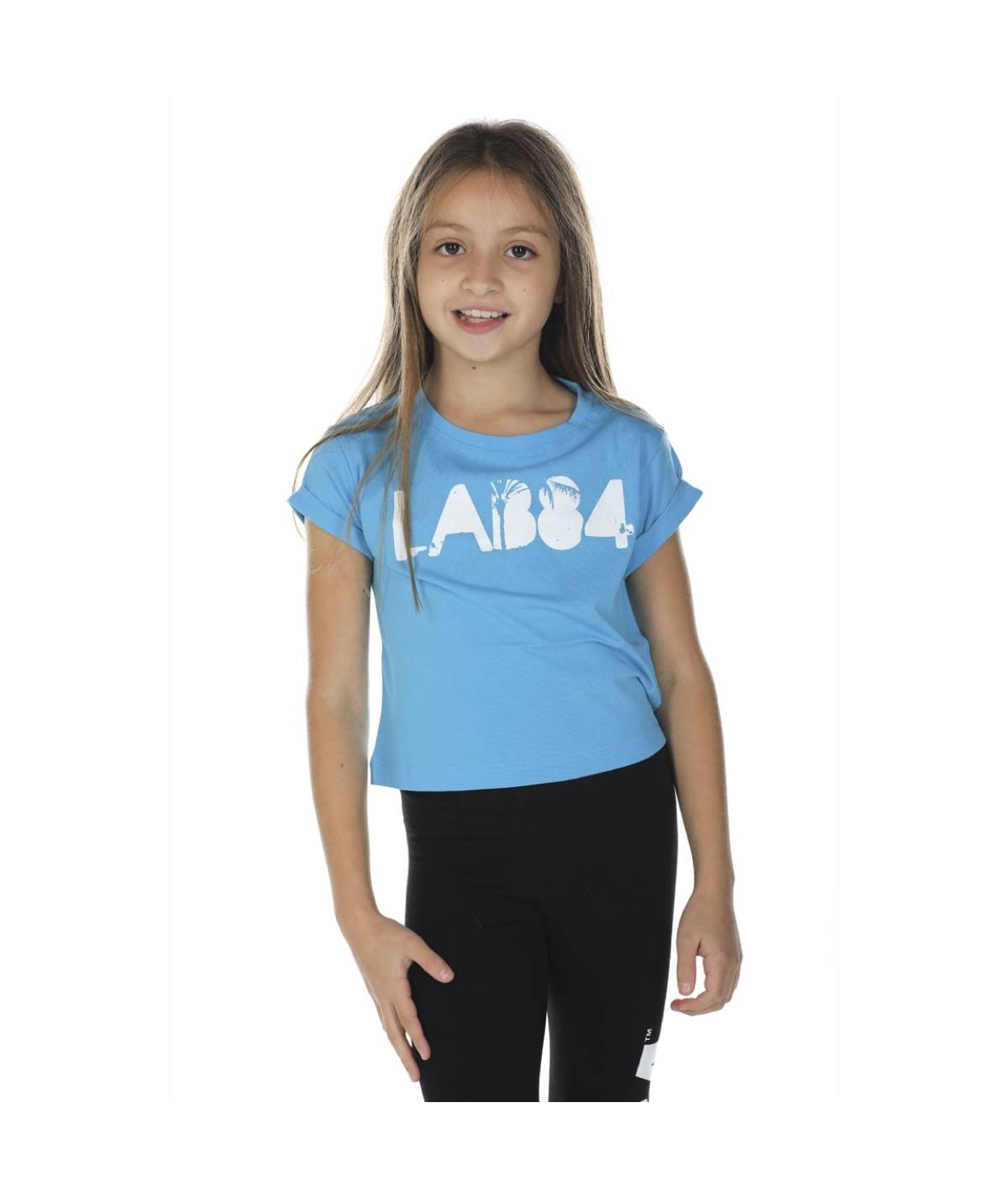 Lab84 T-SHIRT CROP TOP Fino Al -60%