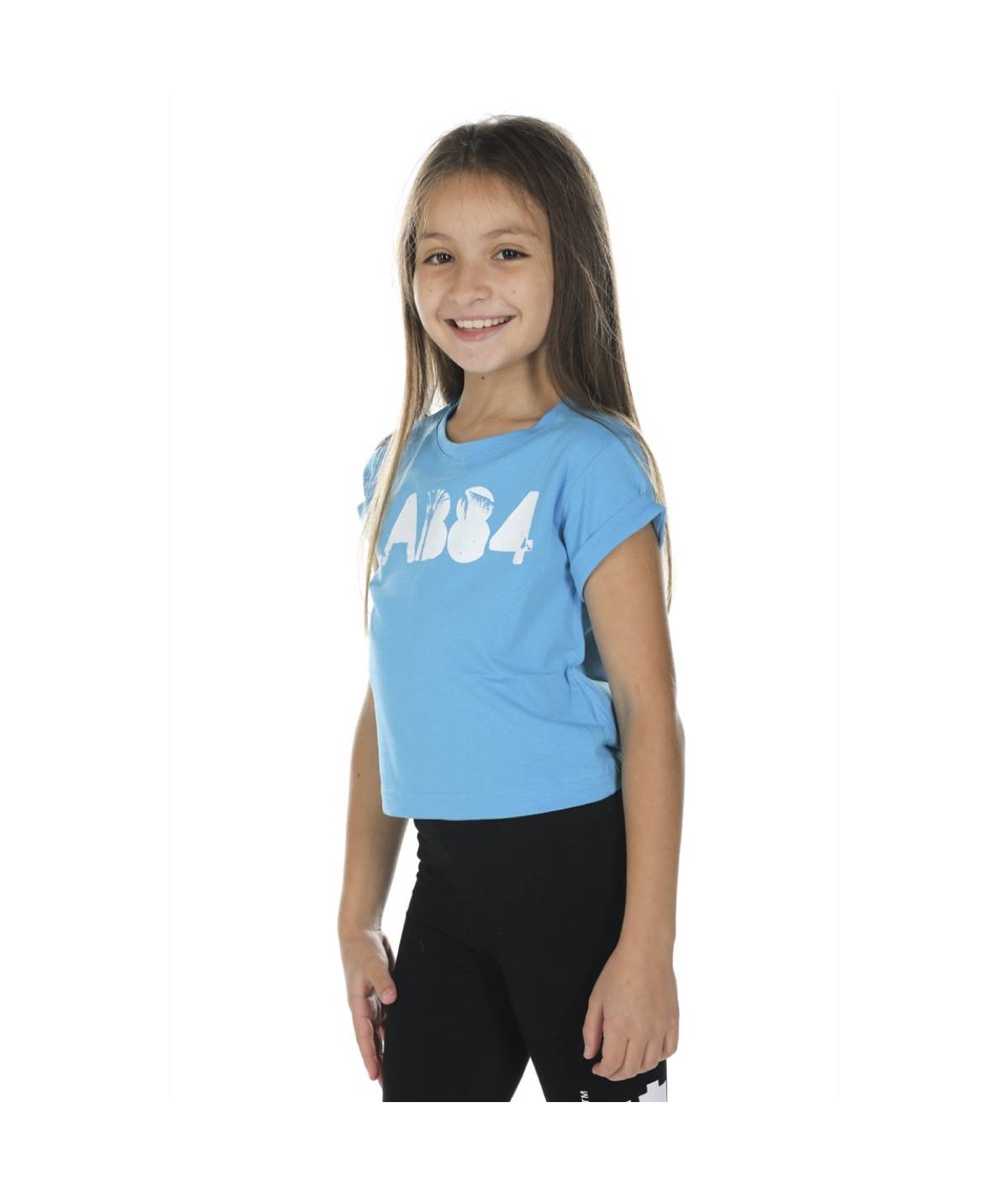 Lab84 T-SHIRT CROP TOP Fino Al -60%