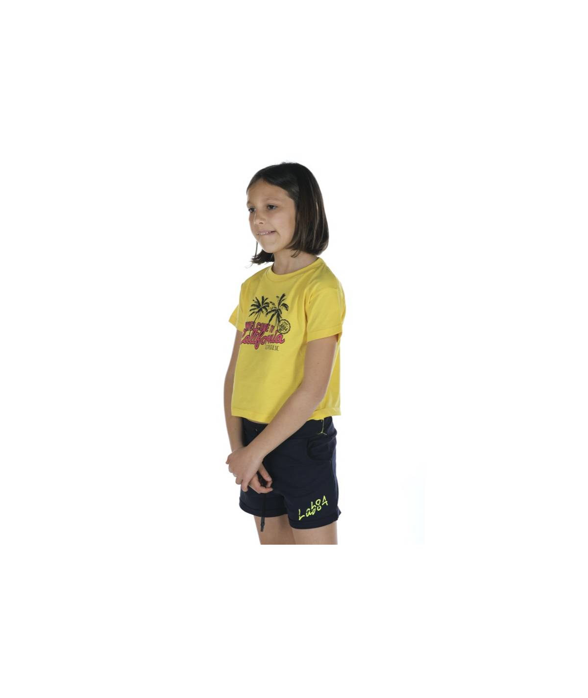 Lab84 T-SHIRT CROP TOP Vendita Economica