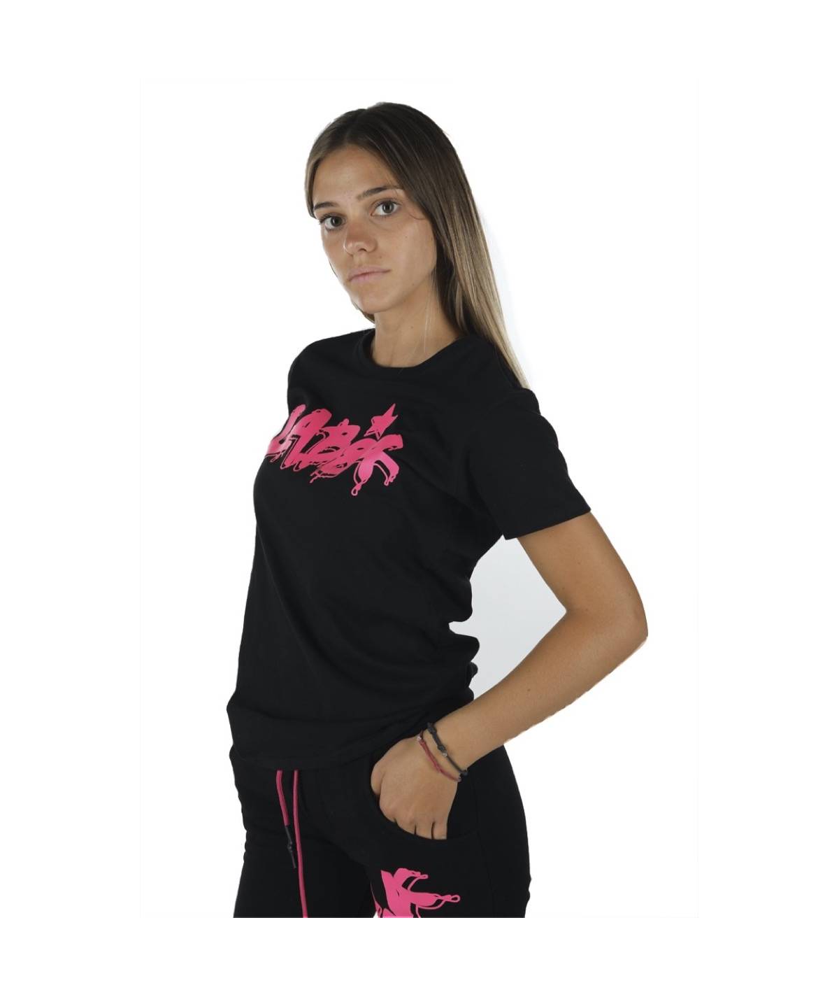 Lab84 T-SHIRT GIRO M/M - PAINT FLUO Negozio