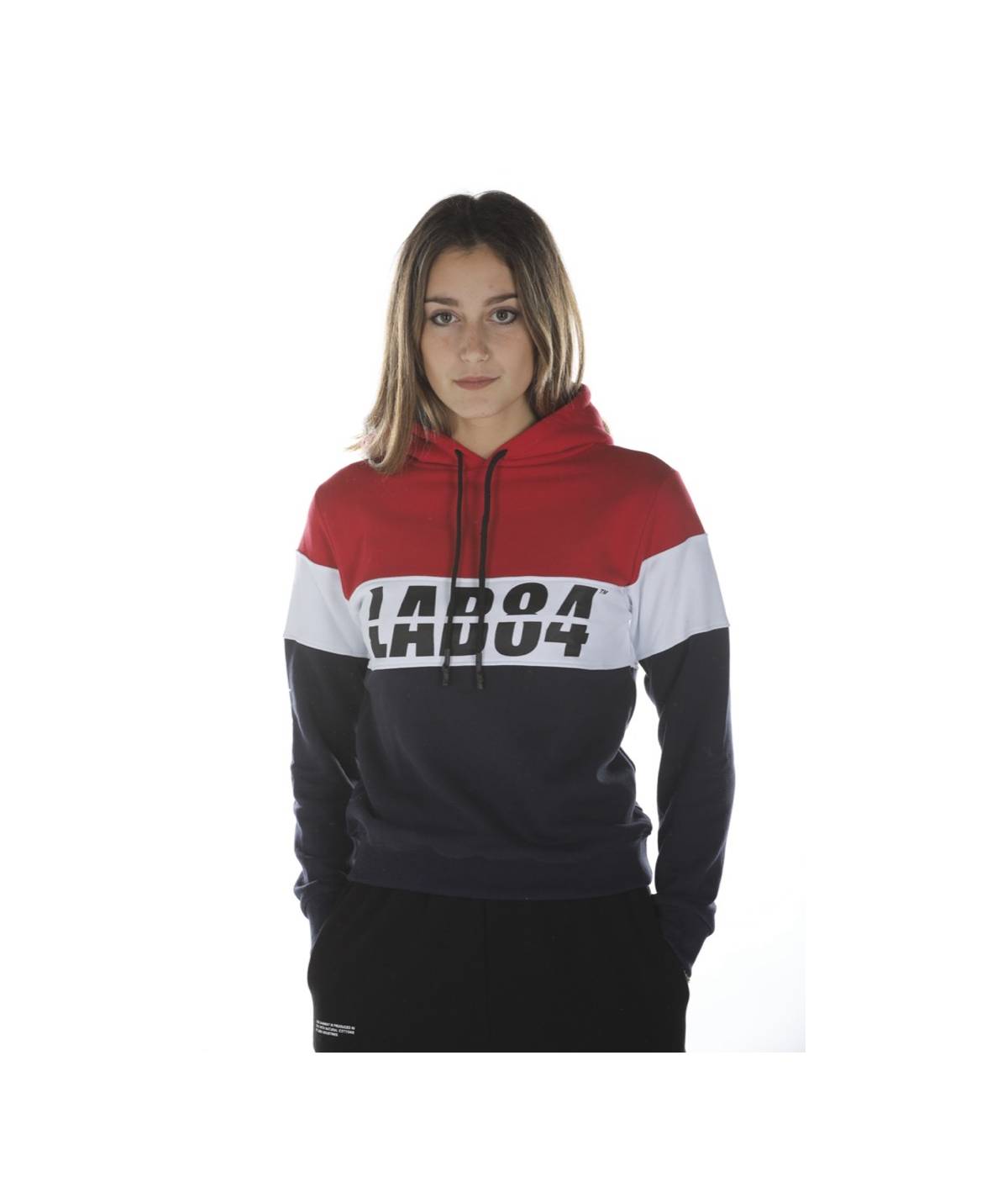 Lab84 FELPA CAPPUCCIO Nuova