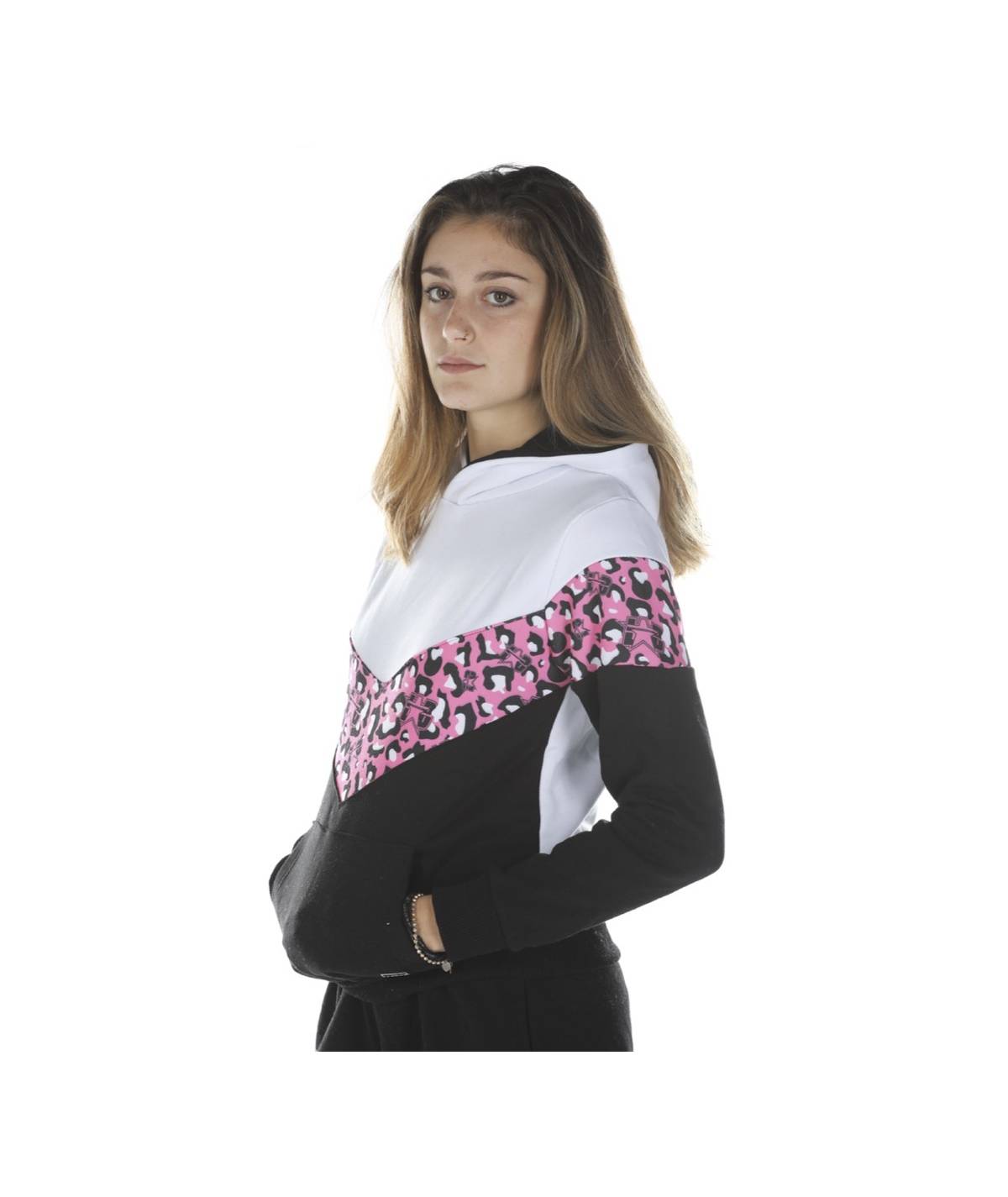 Lab84 FELPA CAPPUCCIO Moda