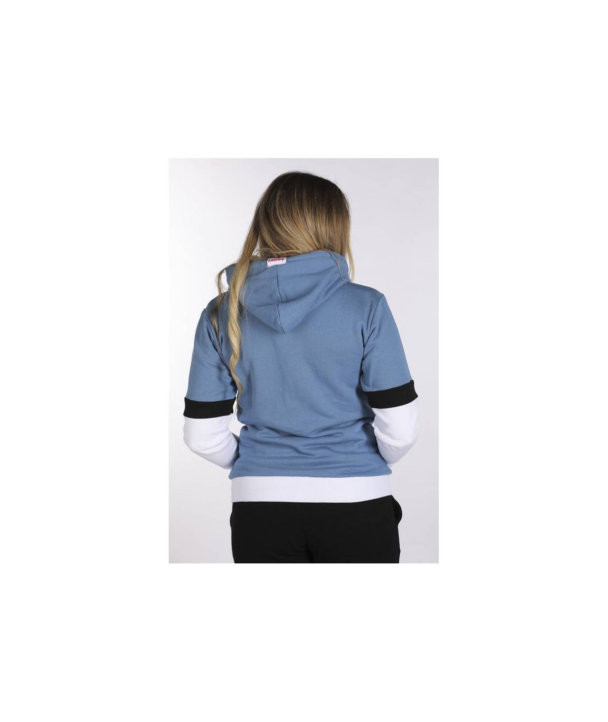 Lab84 FELPA FULL ZIP + CAPPUCCIO Vendita