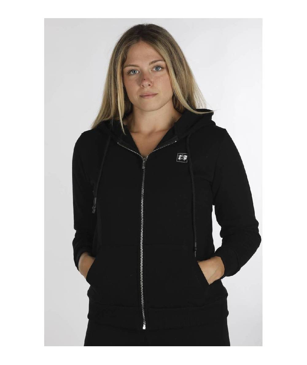Lab84 FELPA FULL ZIP CAPP.+TASCA FILO+CERNIERA Spedizione Gratuita
