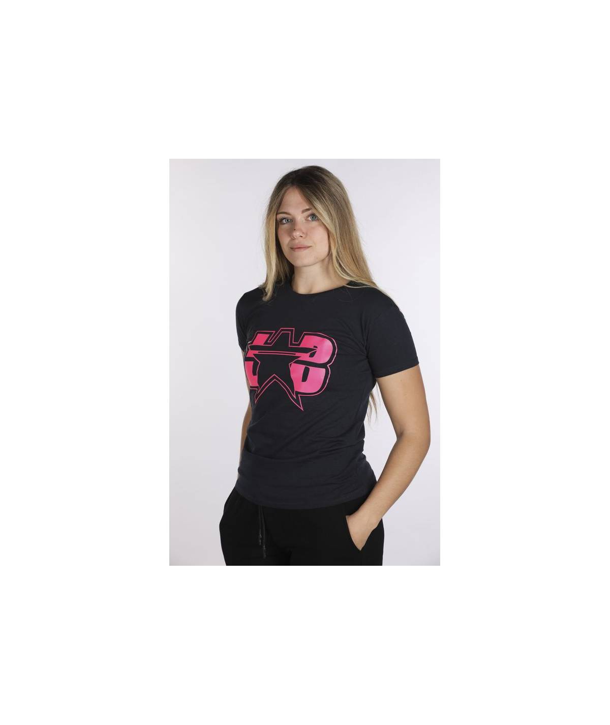 Lab84 T-SHIRT GIRO M/M STAR FLUO Vendite Flash