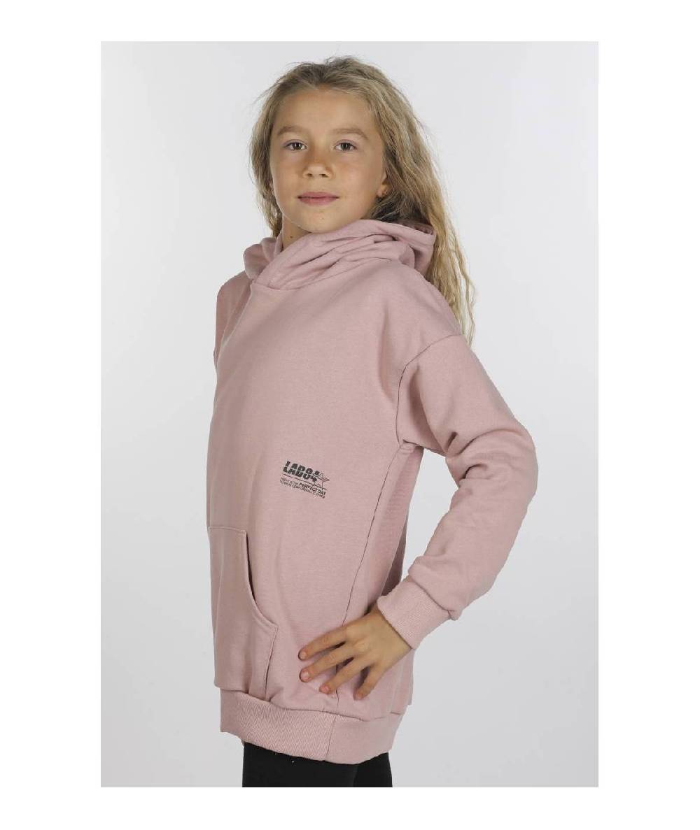 Lab84 FELPA CAPPUCCIO OVER Shopping Online
