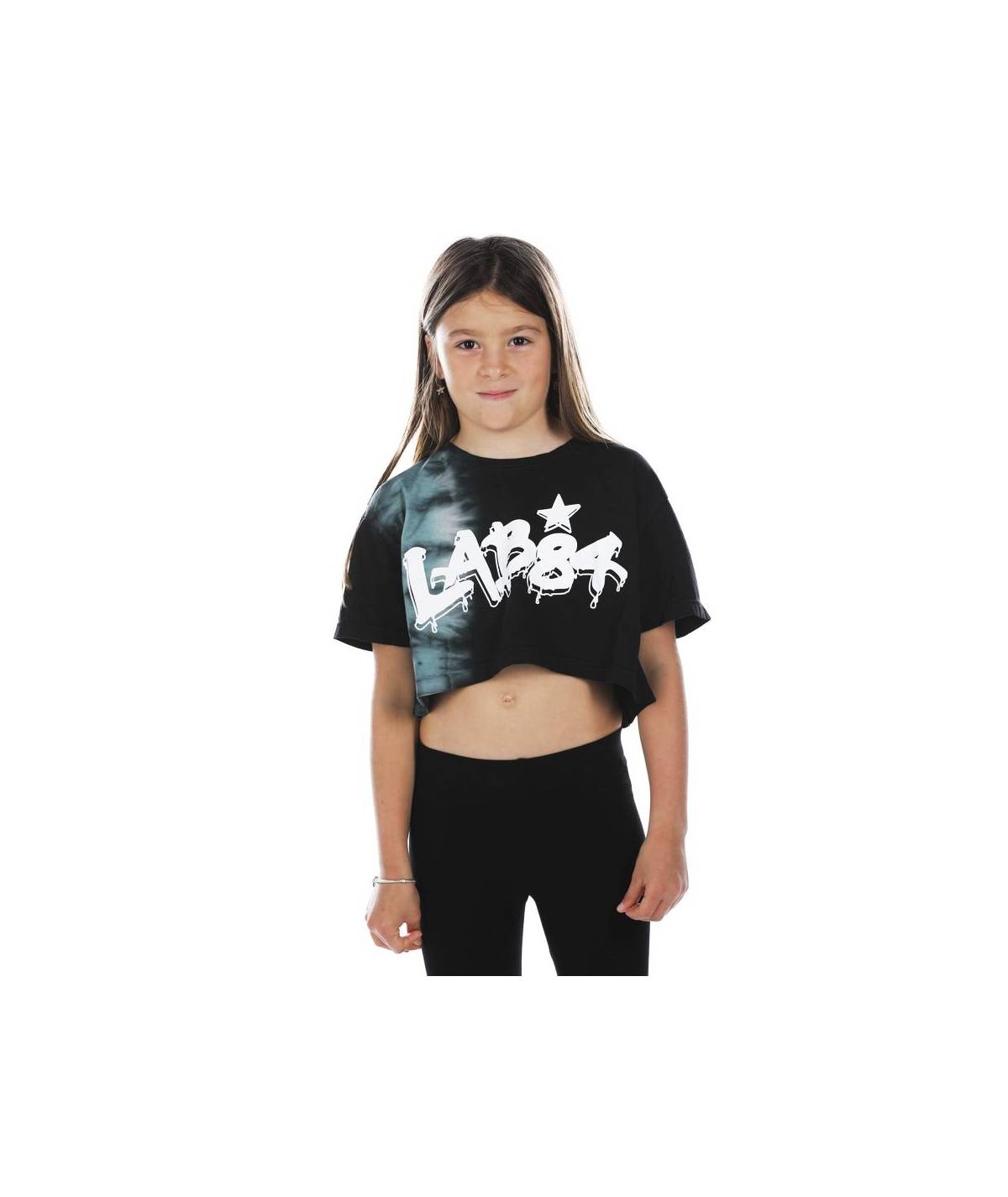 Lab84 T-SHIRT CROP TOP Economico