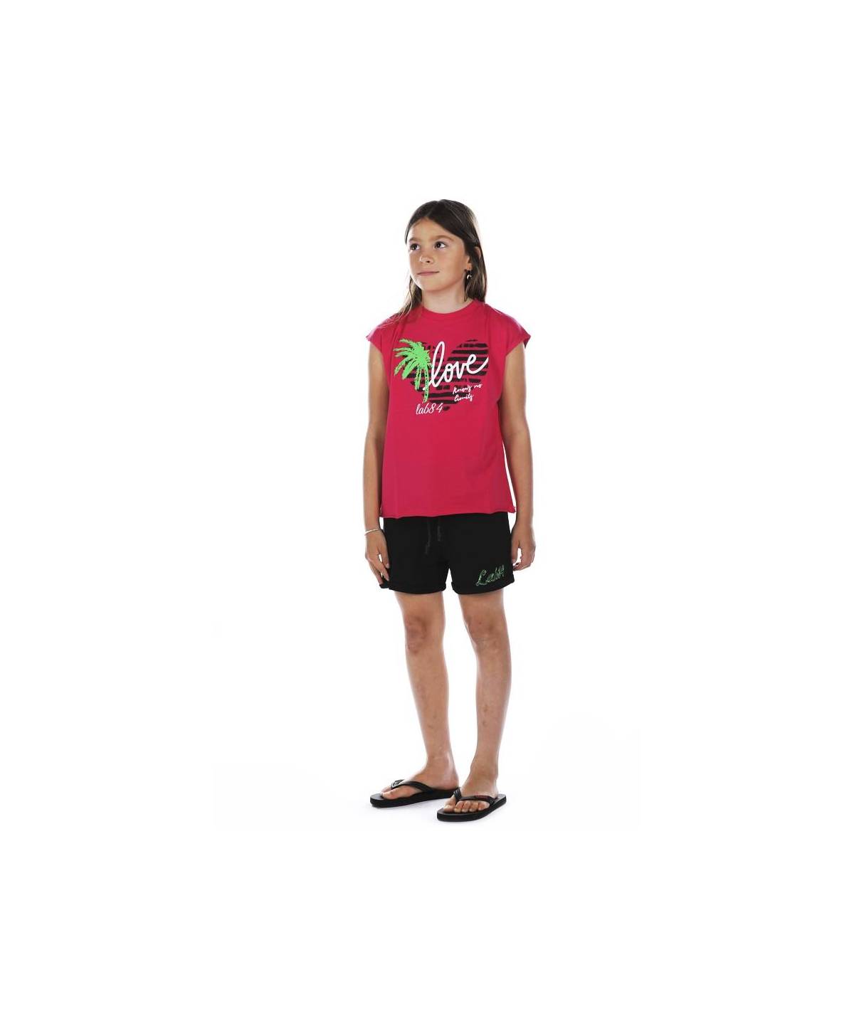 Lab84 T-SHIRT CROP TOP Outlet