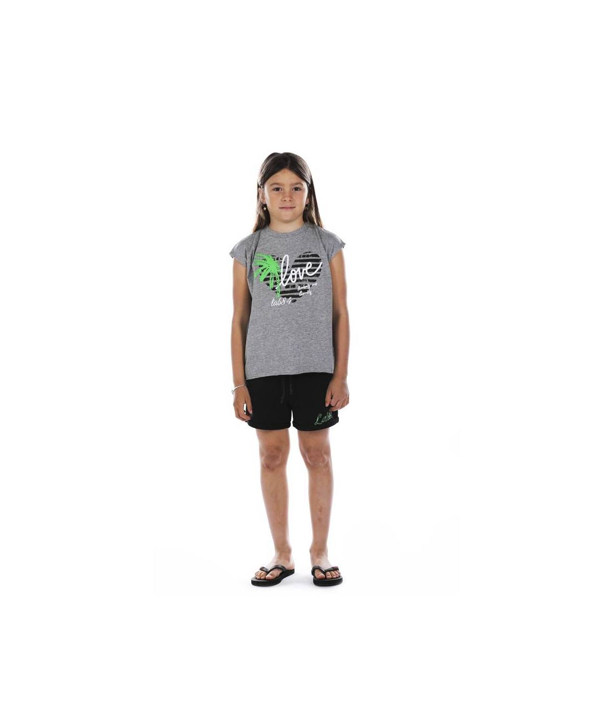 Lab84 T-SHIRT CROP TOP In Vendita