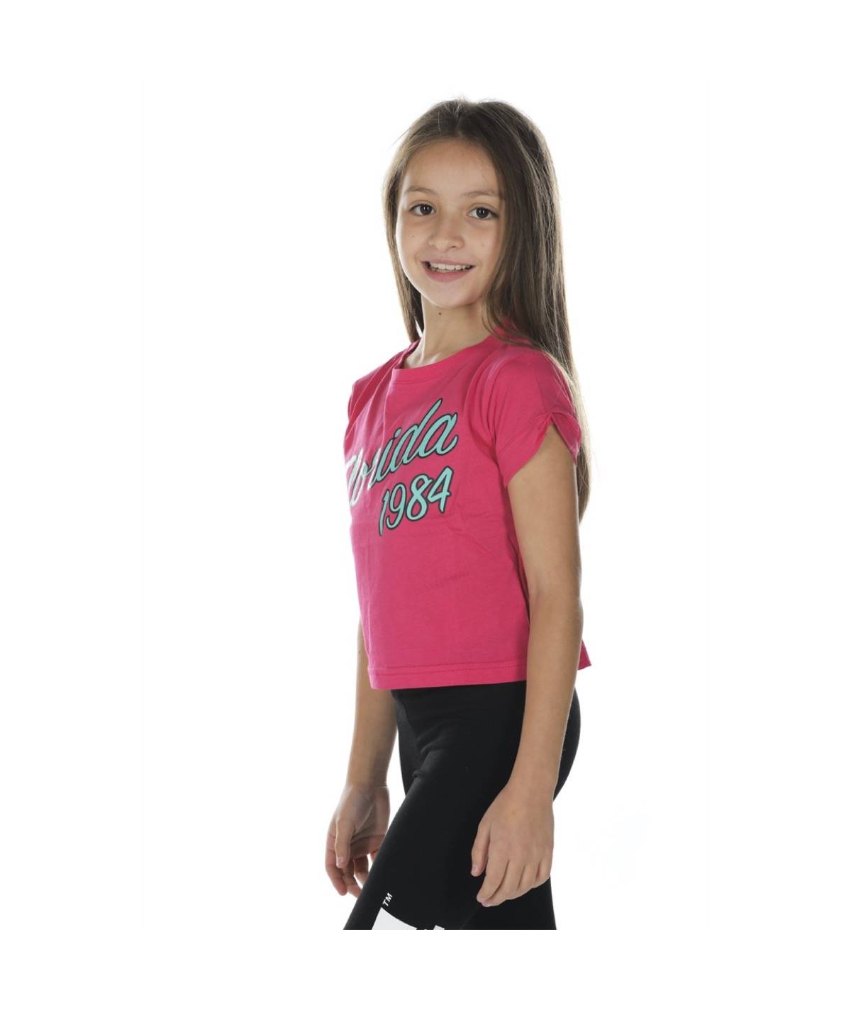 Lab84 T-SHIRT CROP TOP Qualità