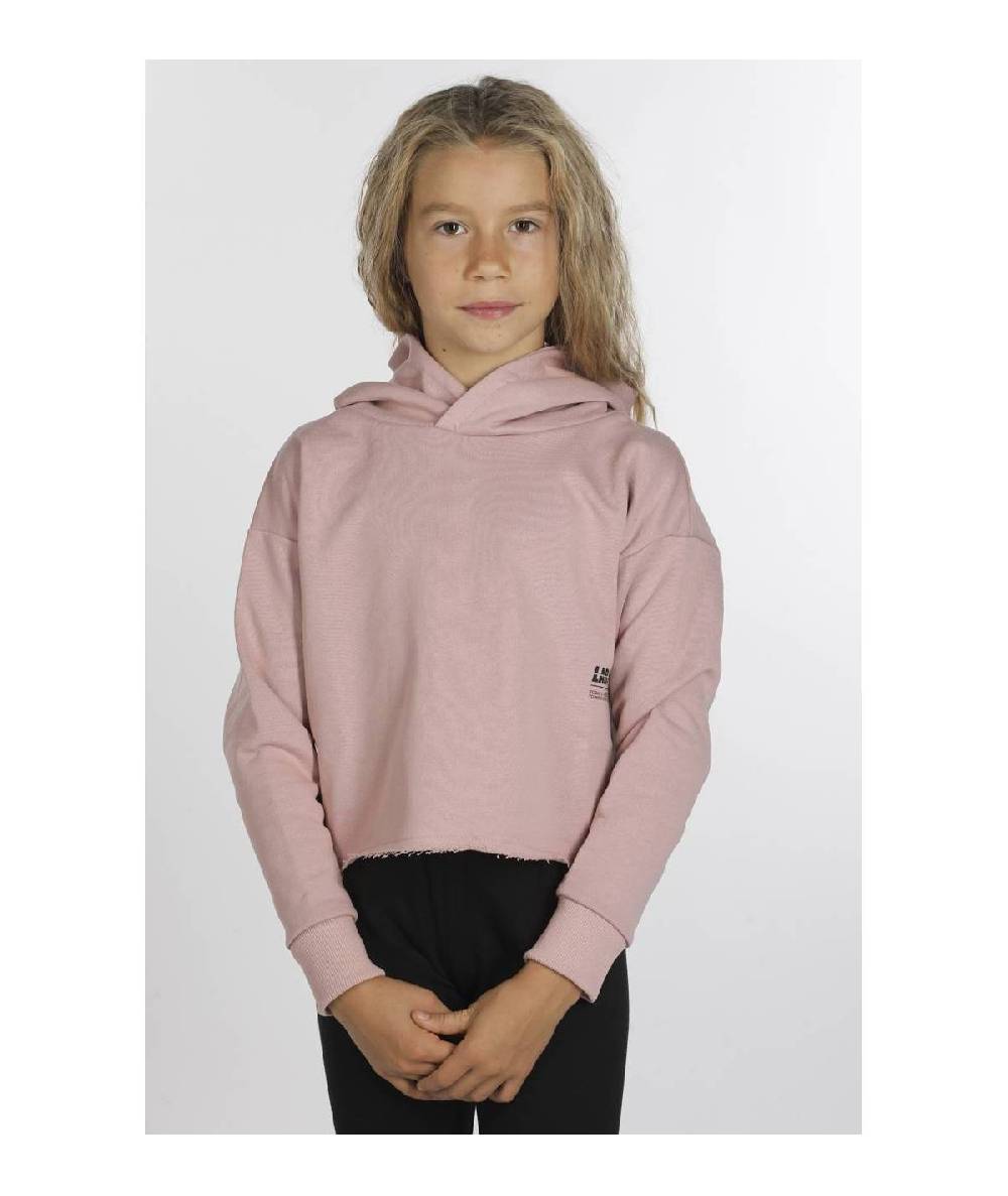 Lab84 CROP TOP CAPPUCCIO Consegna Veloce