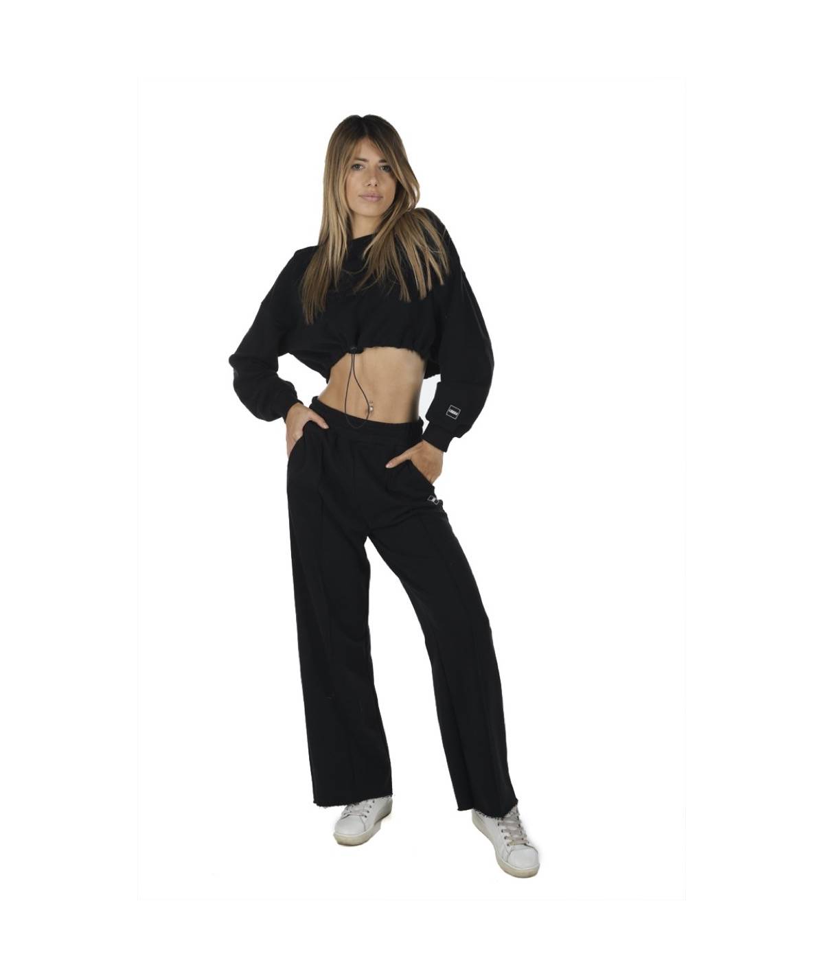 Lab84 FELPA CROP TOP Saldi