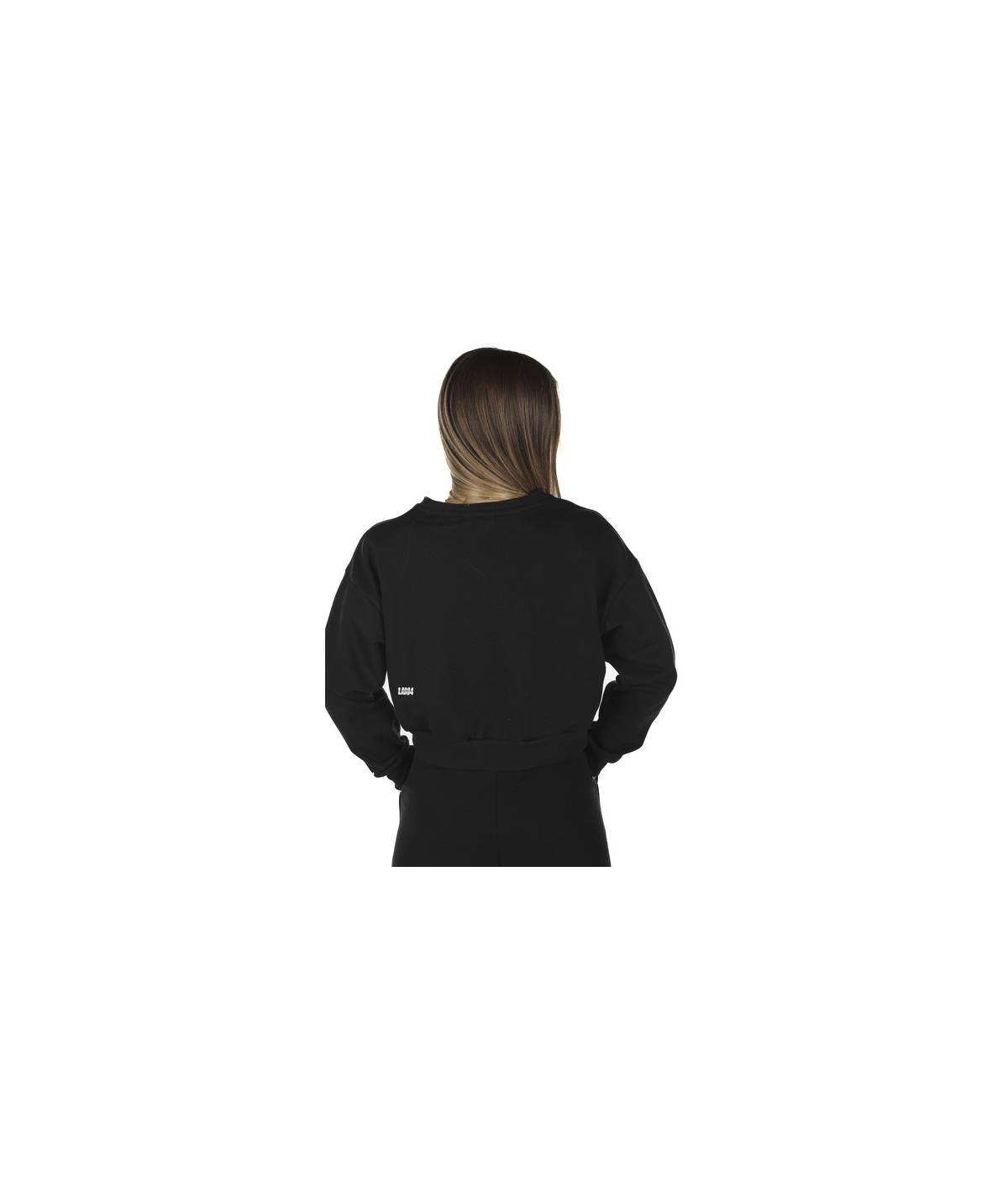 Lab84 FELPA CROP TOP GIROCOLLO Qualità Garantita