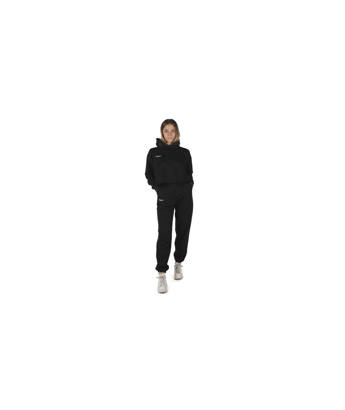 Lab84 FELPA CROP TOP CAPPUCCIO Acquista Ora