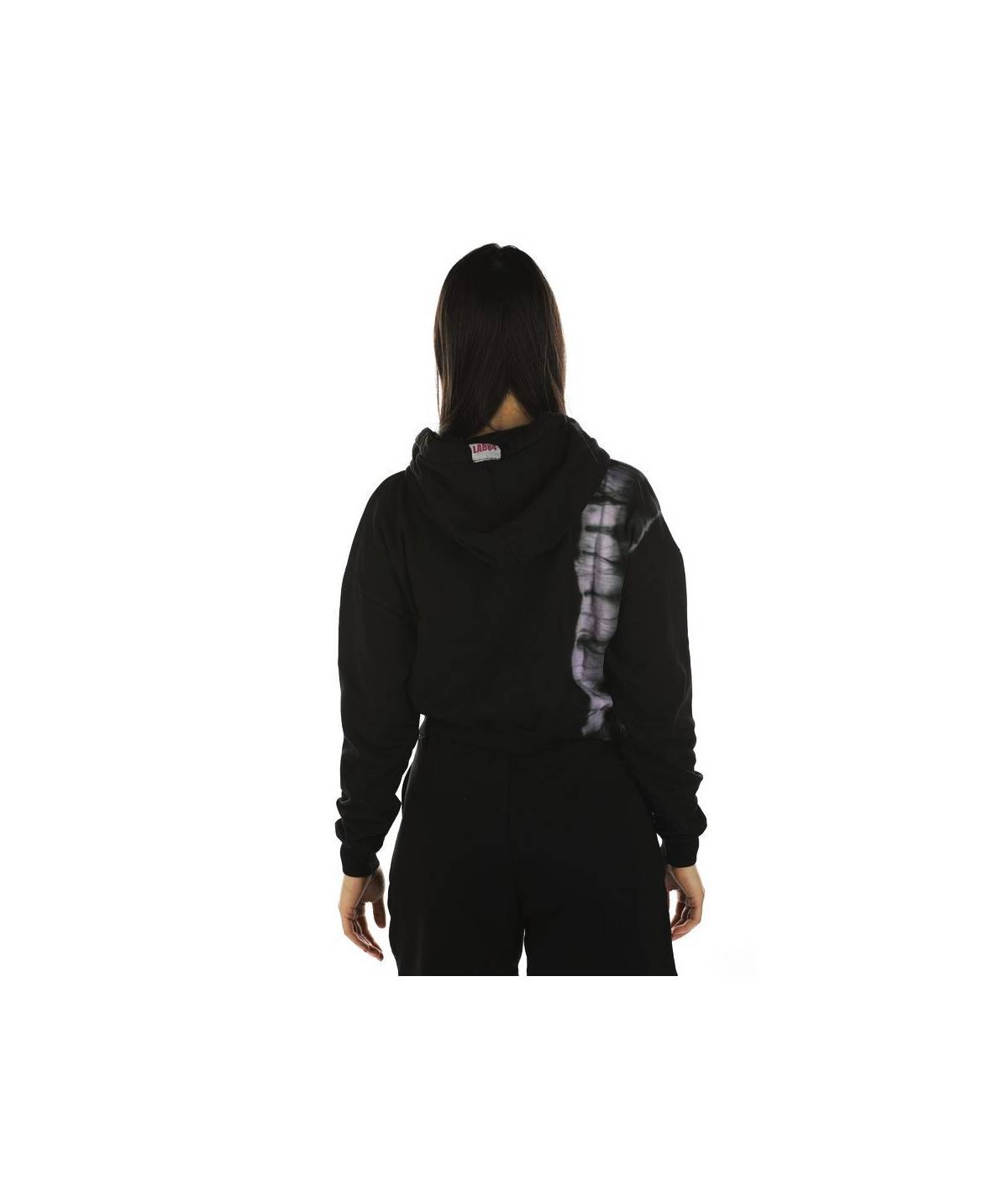 Lab84 FELPA ZIP CROP TOP Shopping Online