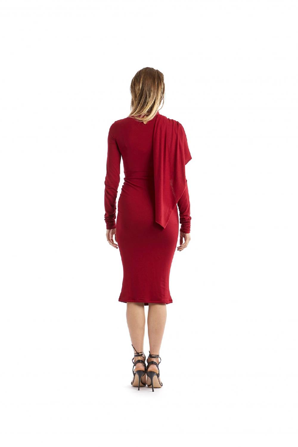 Le Twins Abito Camilla – Rosso Vendite Flash