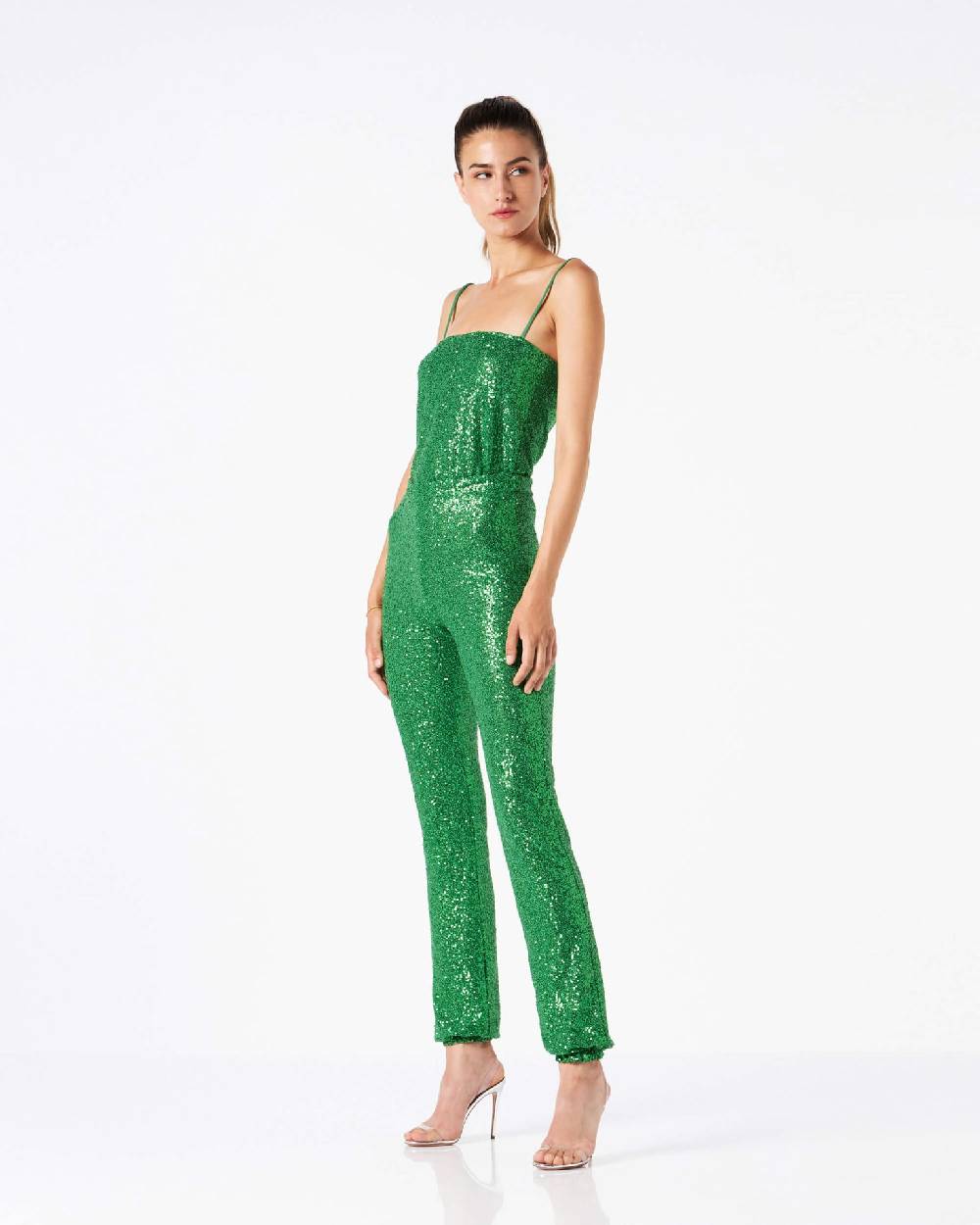 Le Twins Viola Paillettes Verde Saldi Di Fabbrica