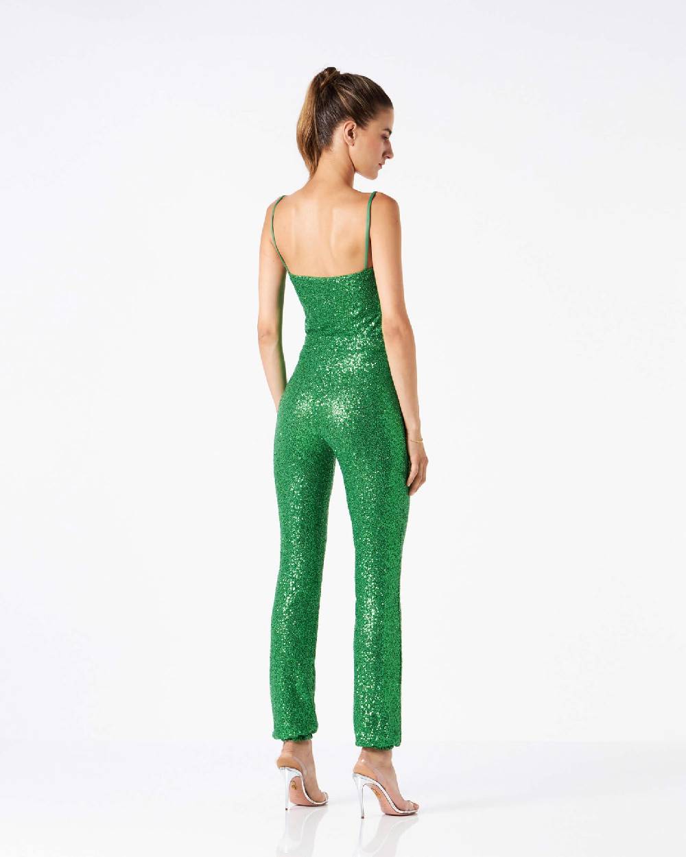 Le Twins Viola Paillettes Verde Saldi Di Fabbrica