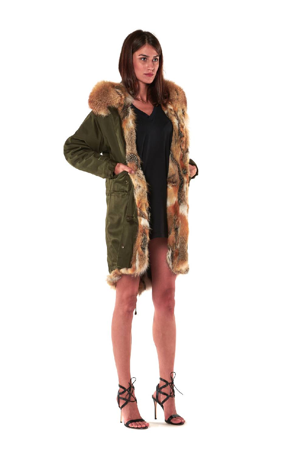 Le Twins PARKA CORTINA VERDE Offerte