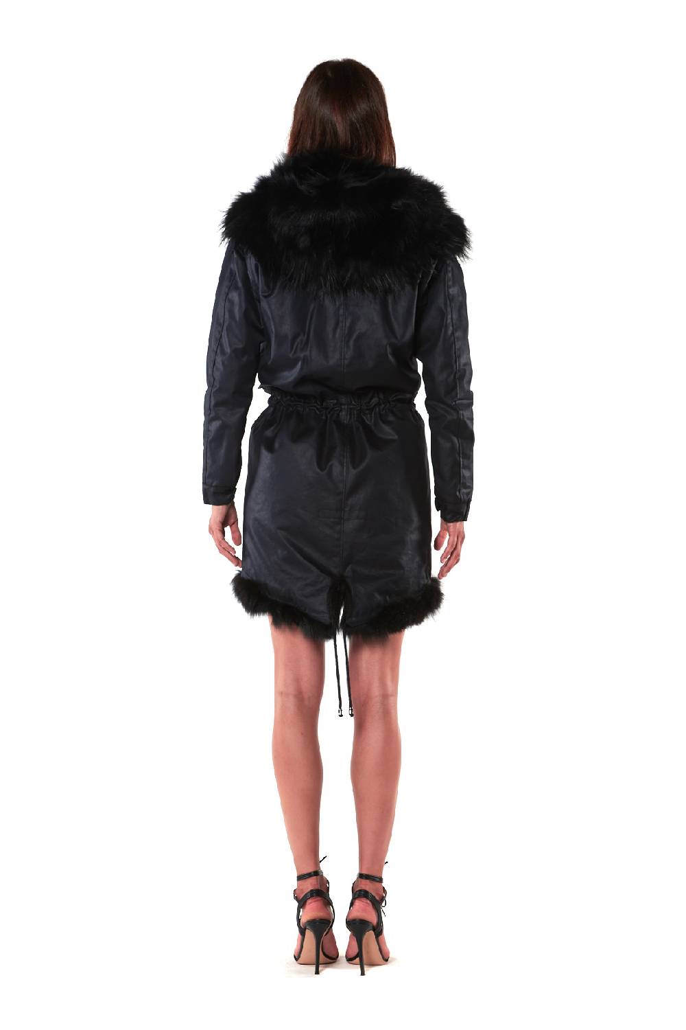 Le Twins PARKA GSTAAD NERO Vendita Calda