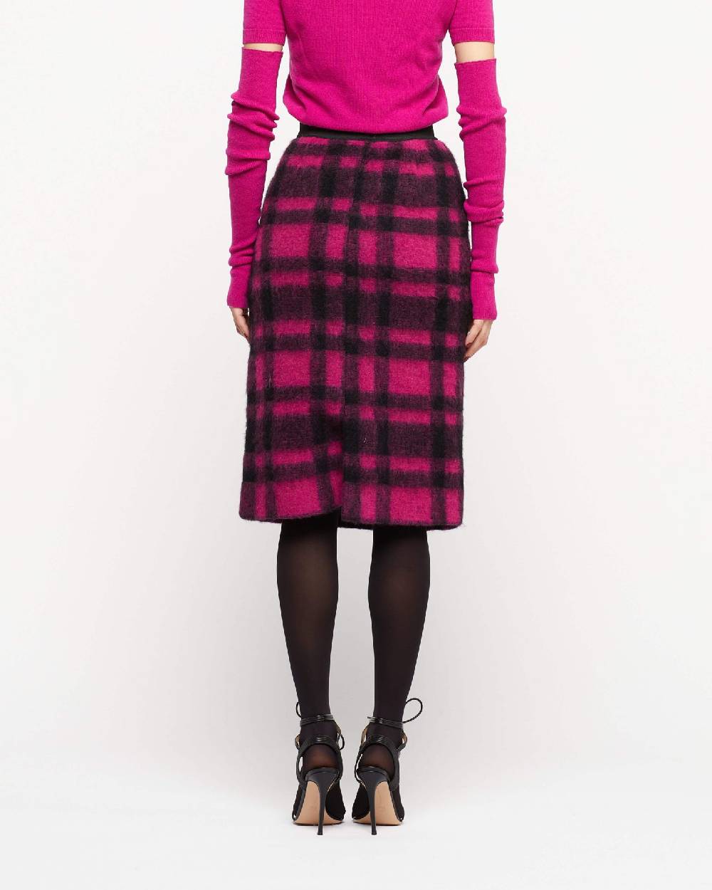 Le Twins Gonna Vilma – Quadri Fucsia e Nero Flash Sale