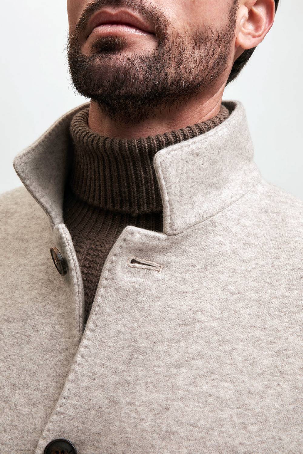 Manzoni 24 Cappotto jersey in tessuto cashmere Loro Piana Economico