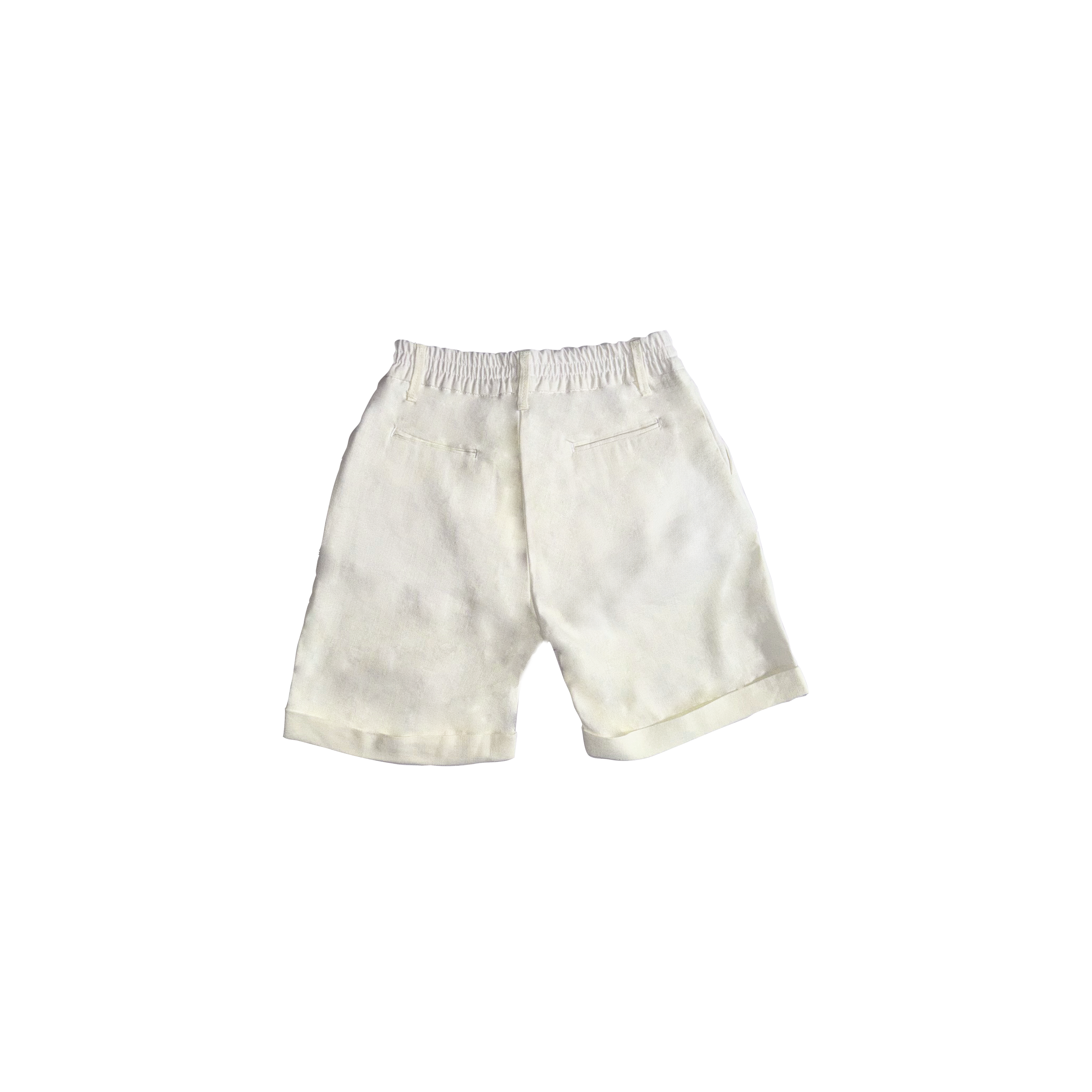 Neill Katter Bermuda Eleganza di Lino Fino Al -60%