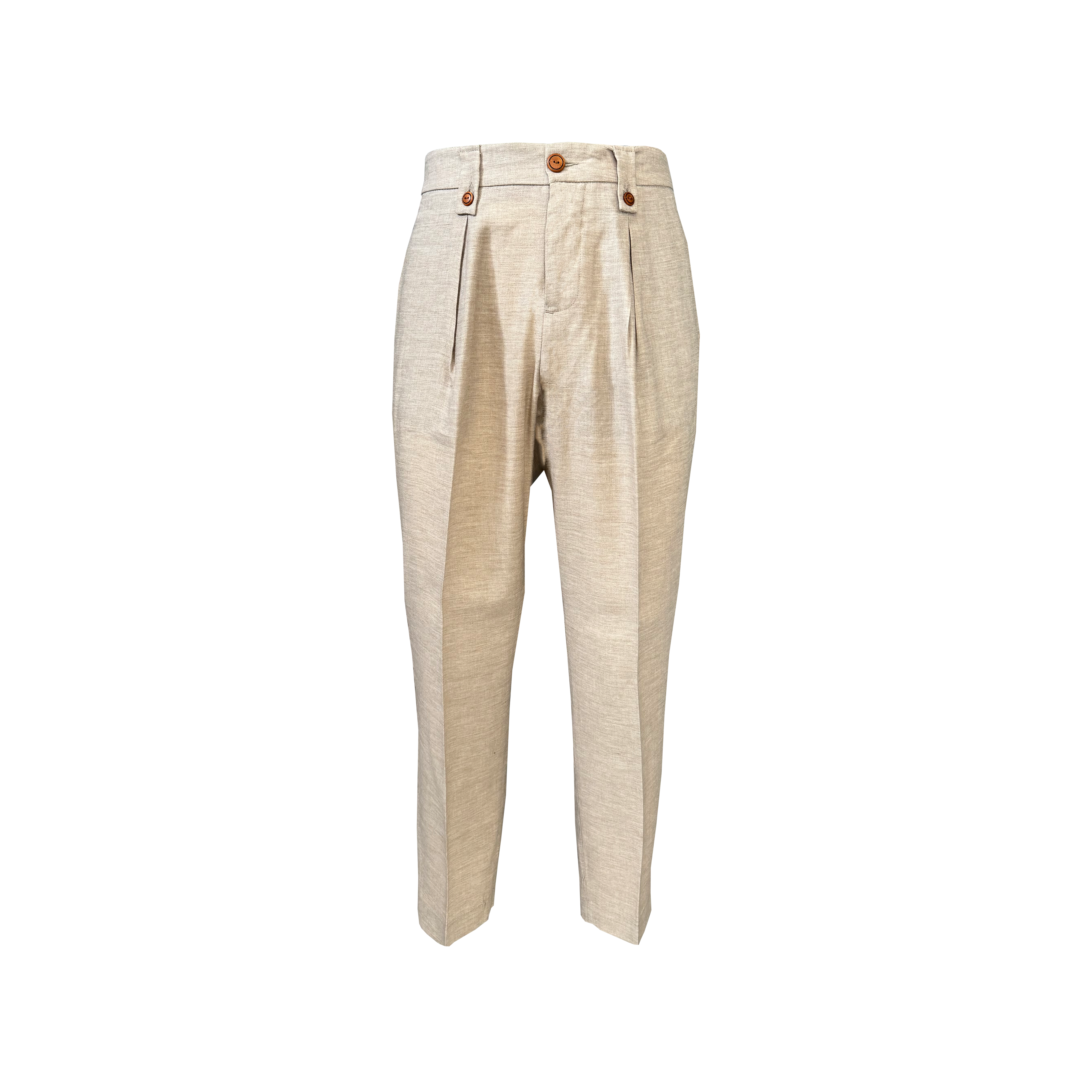 Neill Katter Pantalone Eleganza di Lino Economico