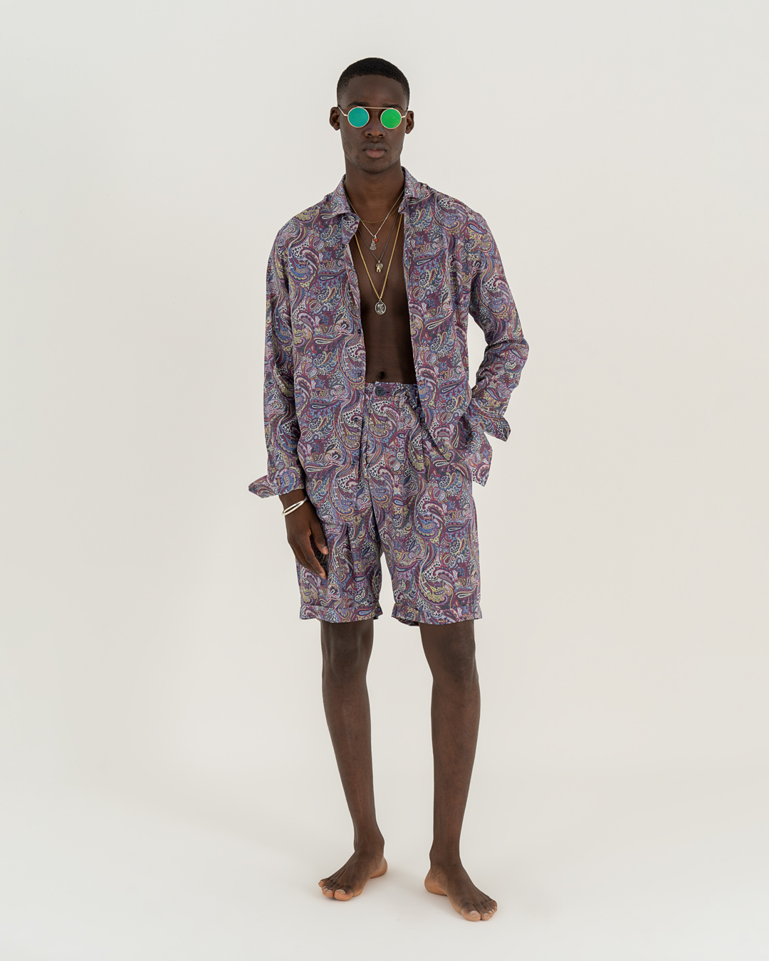 Neill Katter Camicia Bandana Royale Fino Al -60%