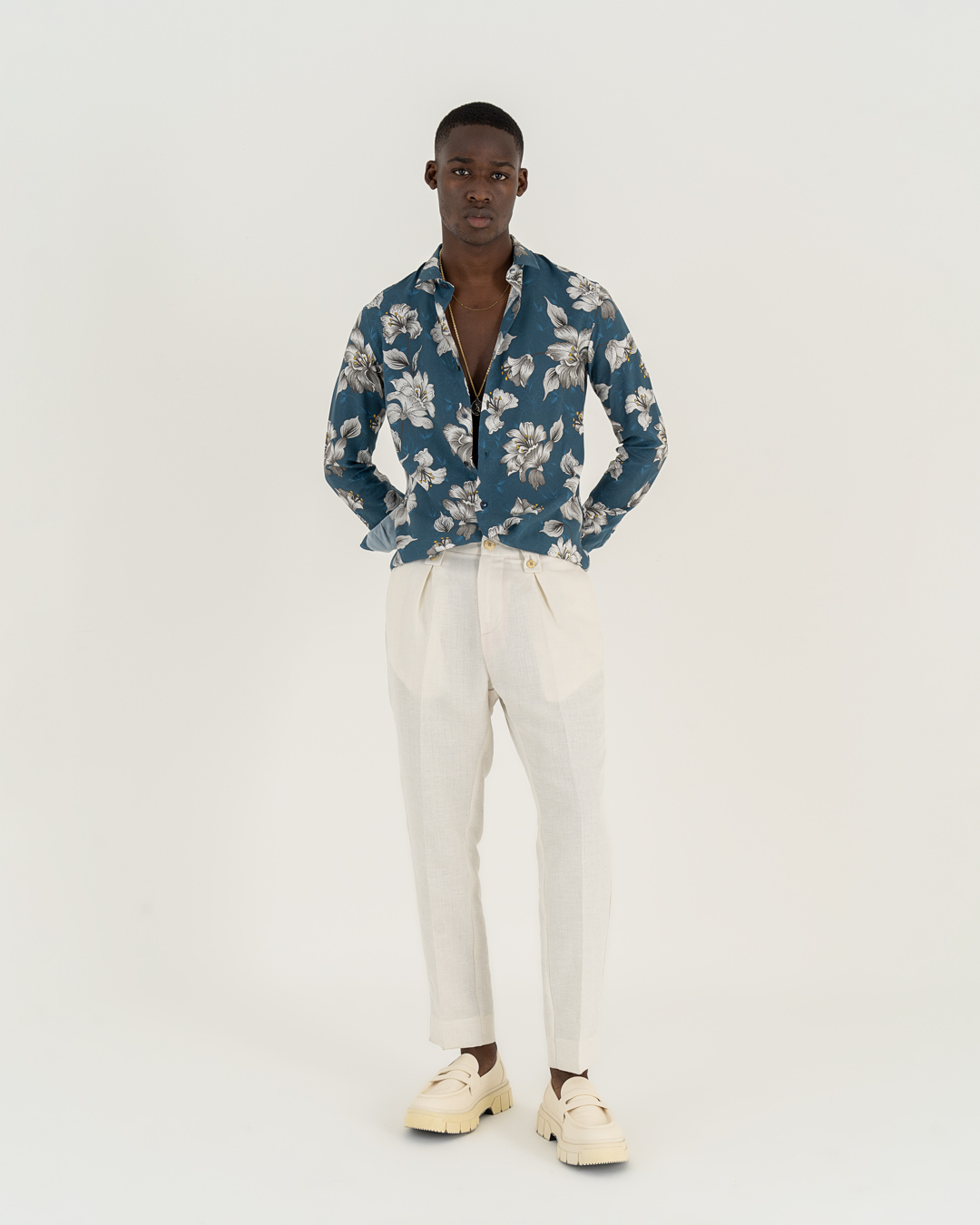 Neill Katter Camicia Blue Tulip Prezzo Ridotto