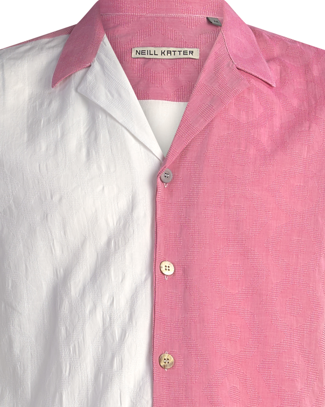 Neill Katter Camicia Design Astratto Novità