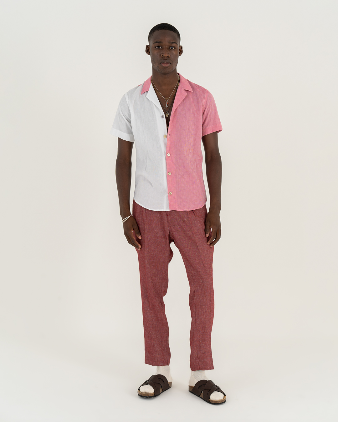 Neill Katter Camicia Design Astratto Novità