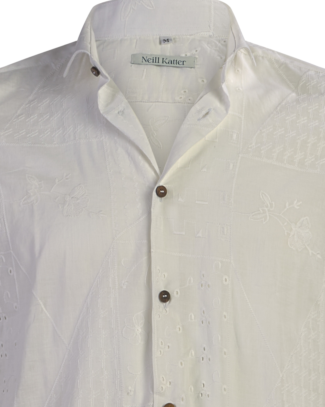 Neill Katter Camicia Eleganza Floreale Economico
