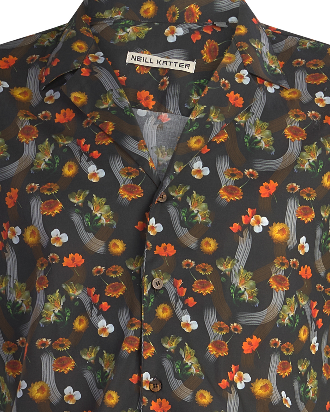 Neill Katter Camicia Fiori d’Estate In Vendita